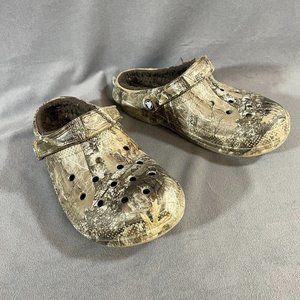 CROCS Sandals Comfort Lined Realtree Camo Shoes Mens 7 women 9